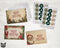 Old Fashioned Christmas Cards Set - 24 Holiday Cards & Envelopes with Seal Stickers